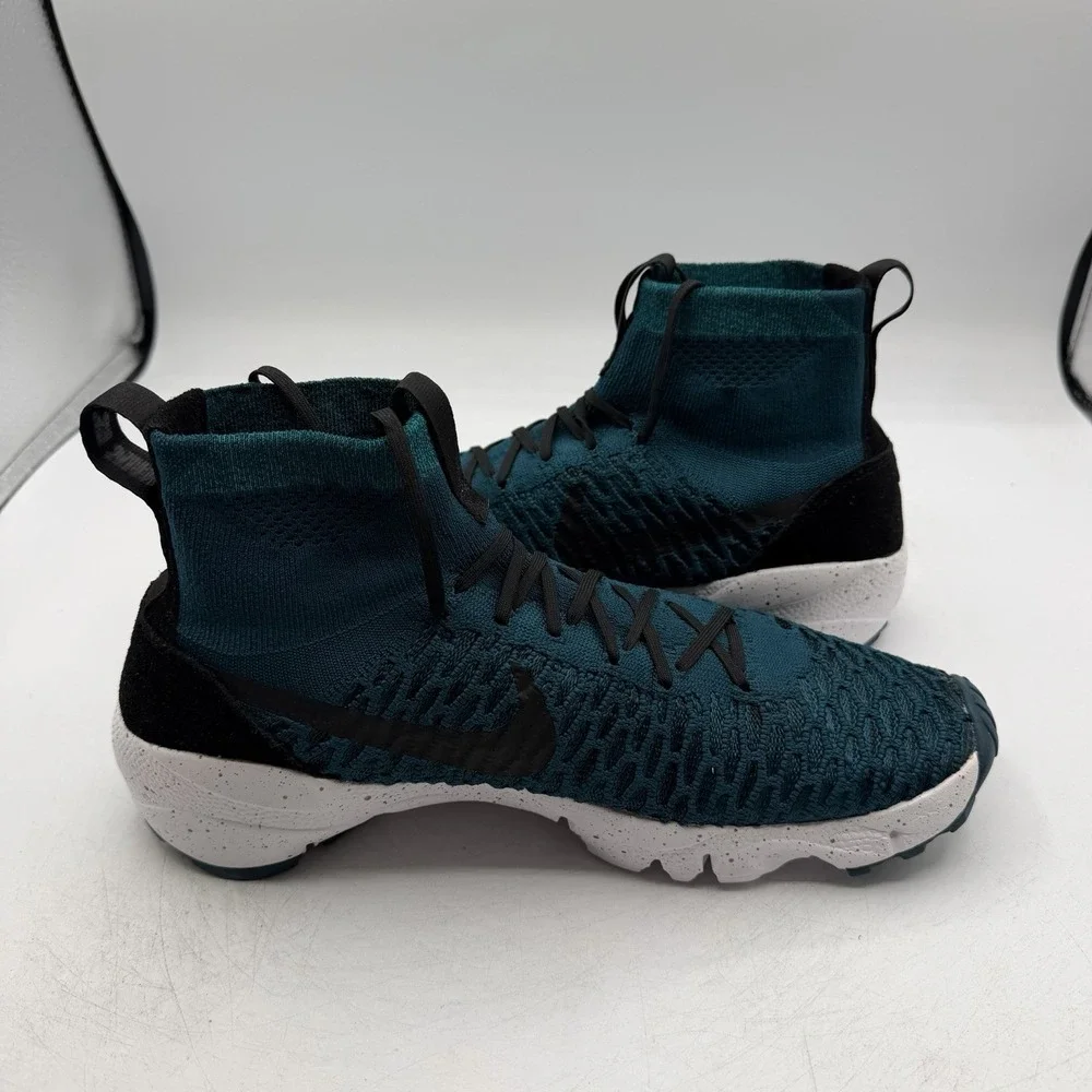 Nike Air Footscape Magista Shoes Men Sz 11.5 Midnight Turquoise/Black 830600-300